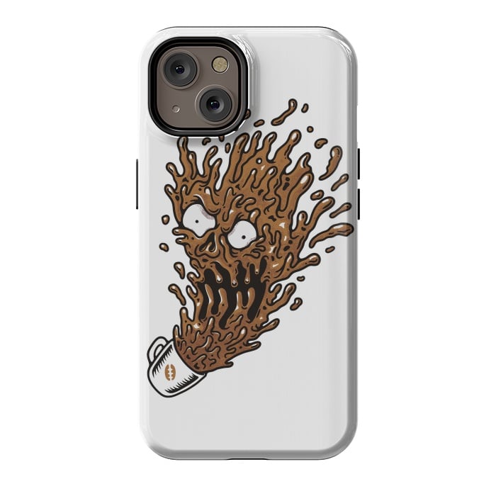 iPhone 14 StrongFit Coffee Monster by Afif Quilimo