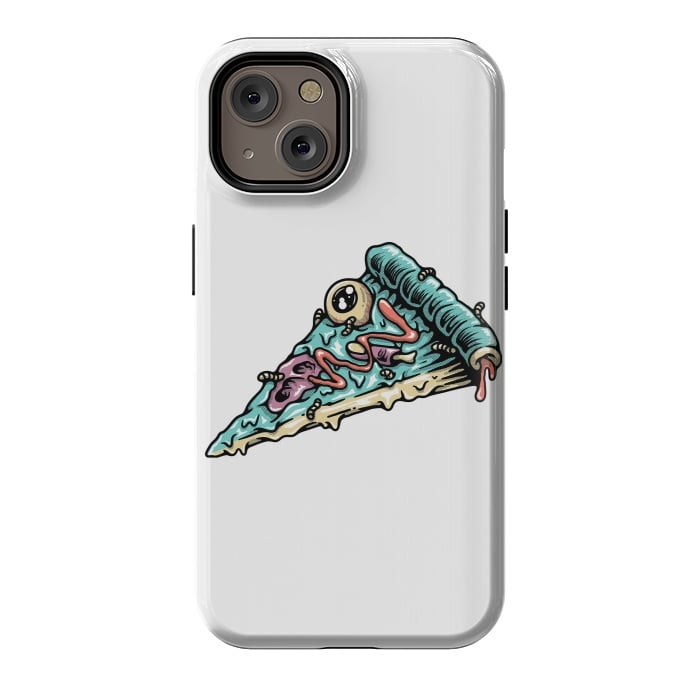 iPhone 14 StrongFit Pizza Zombie by Afif Quilimo