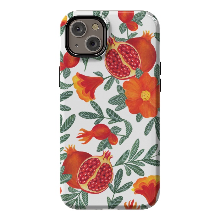 iPhone 14 Plus StrongFit Pomegranate by Julia Badeeva