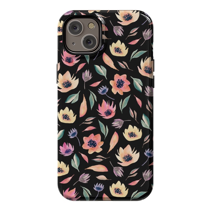 iPhone 14 Plus StrongFit Floral pattern by Julia Badeeva