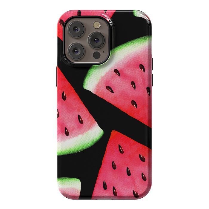 iPhone 14 Pro max StrongFit Watermelon by Julia Badeeva