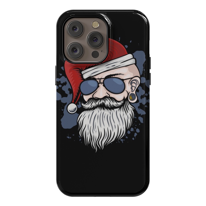 iPhone 14 Pro max StrongFit funny santa claus by haroulita