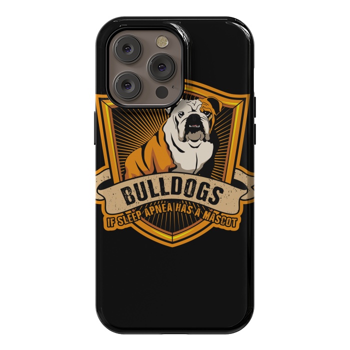 iPhone 14 Pro max StrongFit bulldog by haroulita
