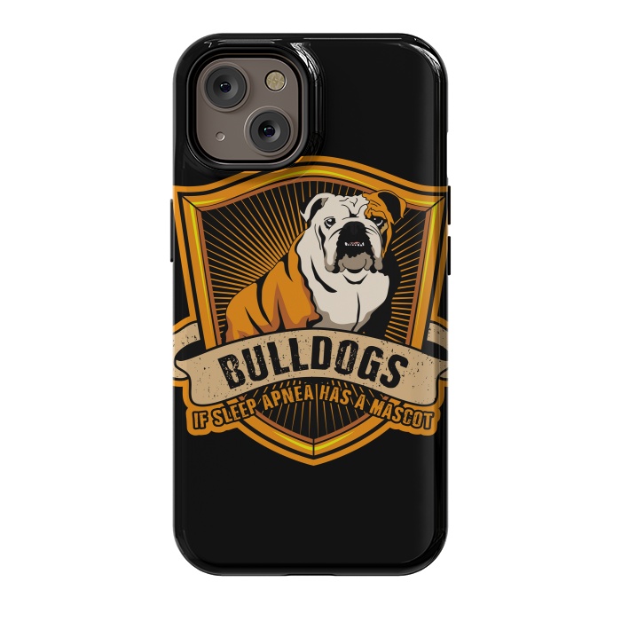 iPhone 14 StrongFit bulldog by haroulita