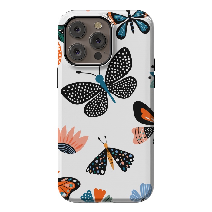 iPhone 14 Pro max StrongFit butterflies c by haroulita