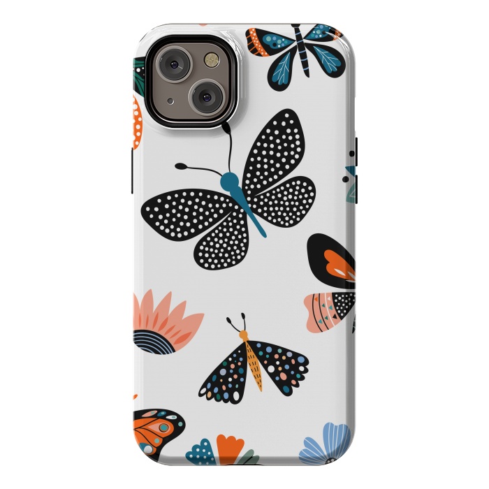 iPhone 14 Plus StrongFit butterflies c by haroulita