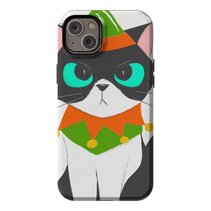 iPhone 14 Plus StrongFit funny kitty by haroulita