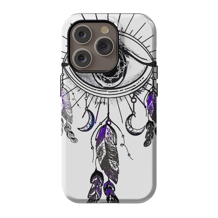 iPhone 14 Pro StrongFit dreamcatcher eye by haroulita
