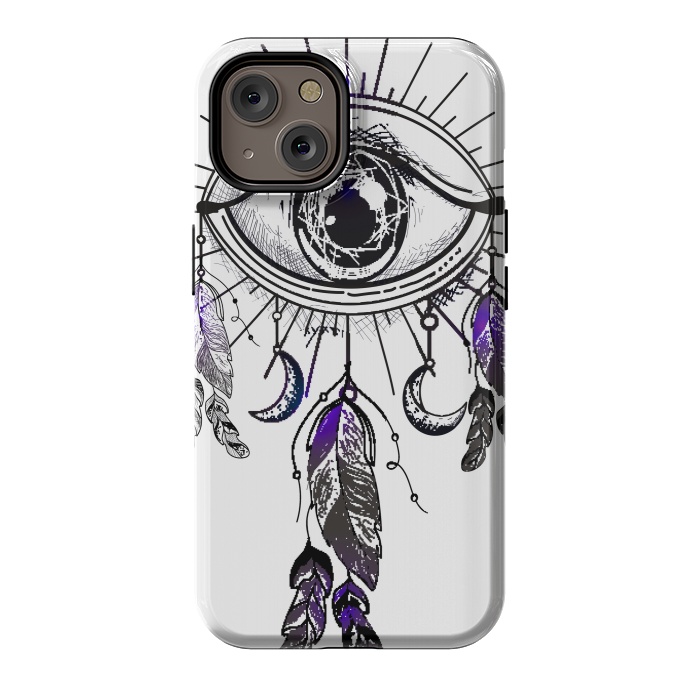 iPhone 14 StrongFit dreamcatcher eye by haroulita