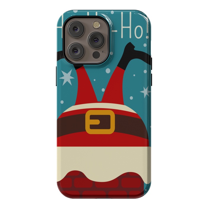 iPhone 14 Pro max StrongFit cute funny santa by haroulita