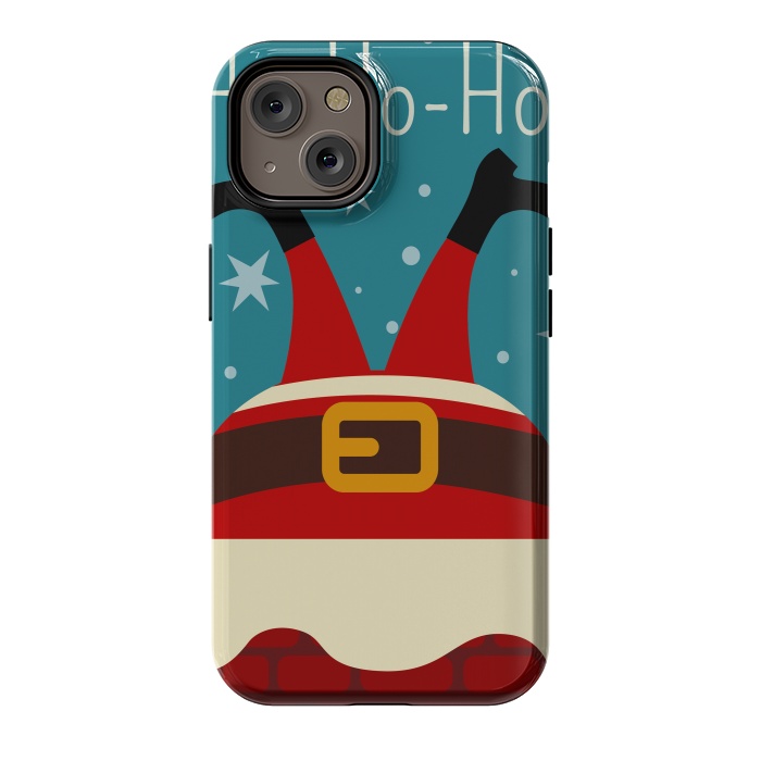 iPhone 14 StrongFit cute funny santa by haroulita