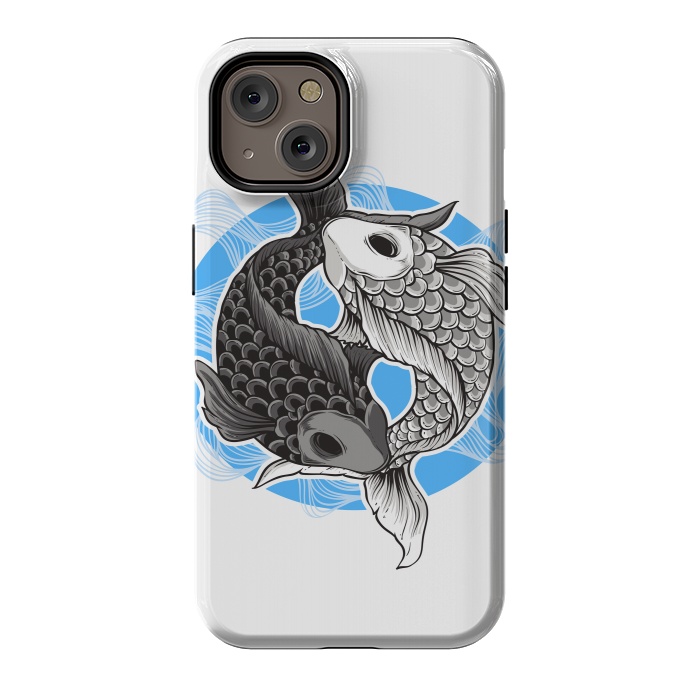 iPhone 14 StrongFit koi fish by haroulita