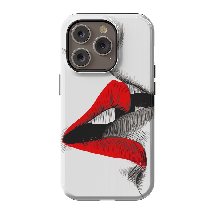 iPhone 14 Pro StrongFit kiss by haroulita