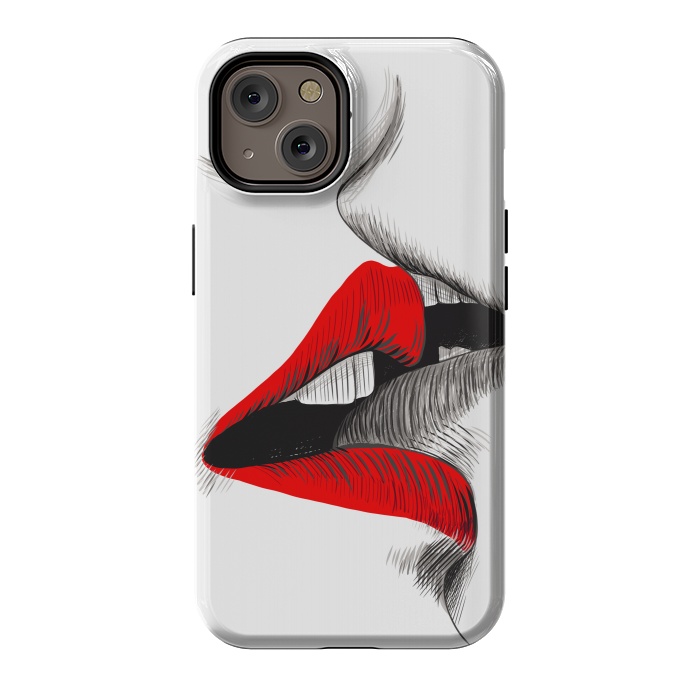 iPhone 14 StrongFit kiss by haroulita