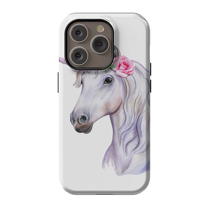 iPhone 14 Pro StrongFit magical unicorn by haroulita