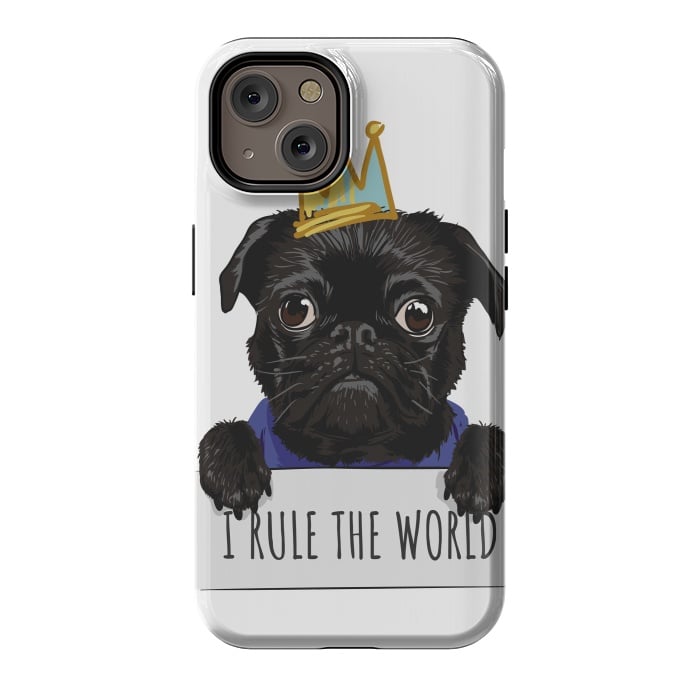 iPhone 14 StrongFit pug by haroulita