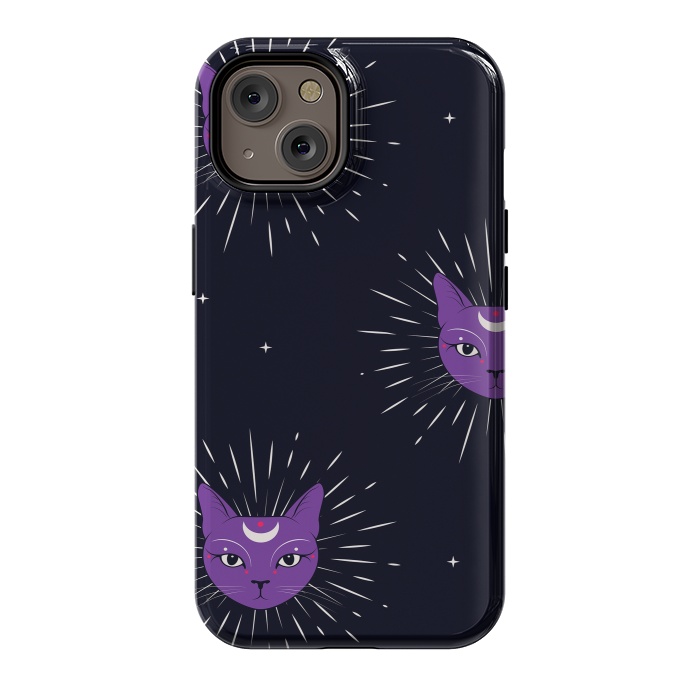 iPhone 14 StrongFit magic cats by haroulita