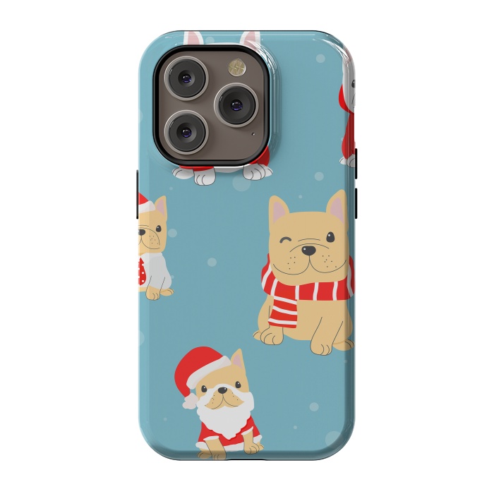 iPhone 14 Pro StrongFit cute frenchies  by haroulita