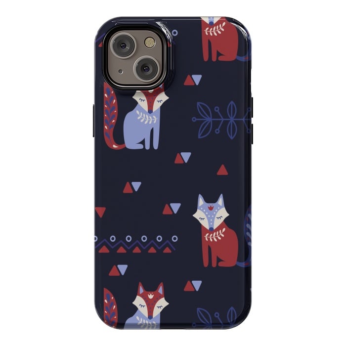 iPhone 14 Plus StrongFit cute fox by haroulita