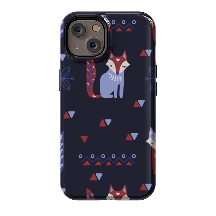 iPhone 14 StrongFit cute fox by haroulita