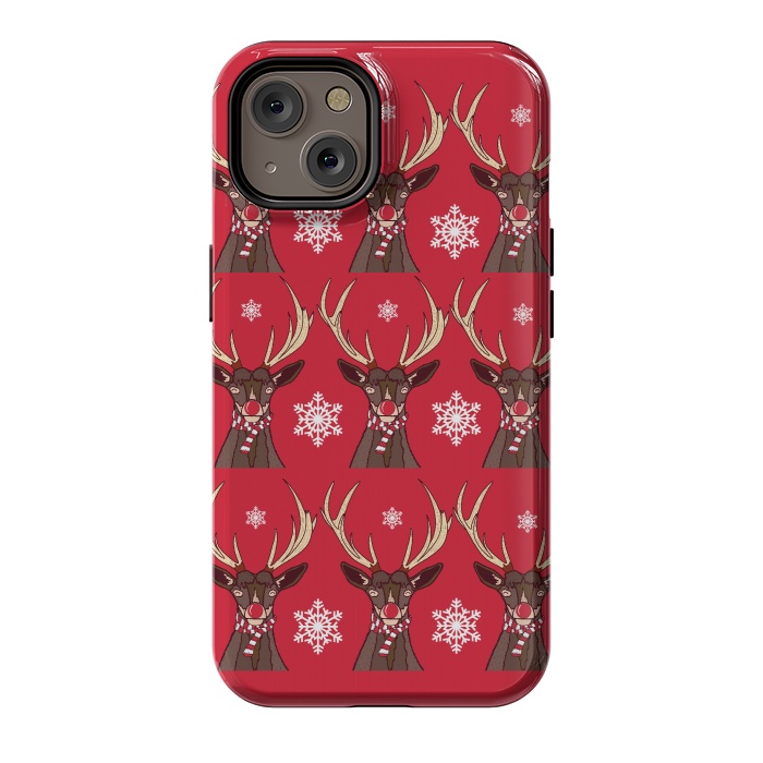 iPhone 14 StrongFit Reindeers by Steve Wade (Swade)