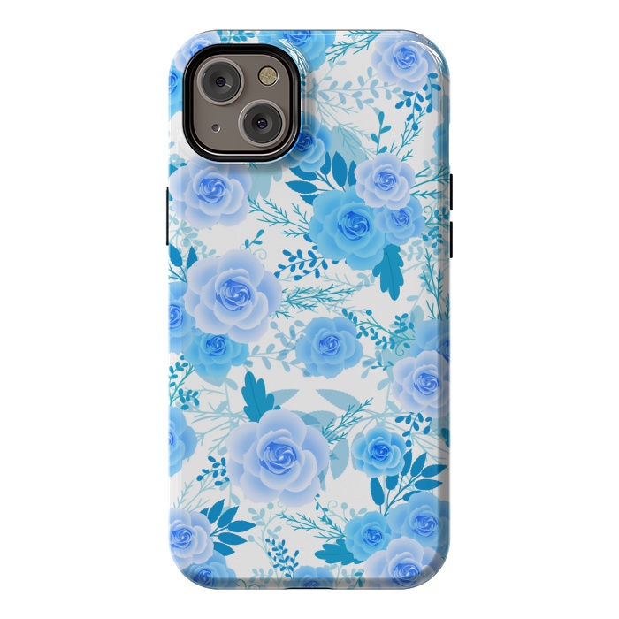 iPhone 14 Plus StrongFit Blue roses by Jms