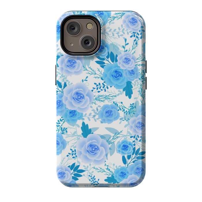 iPhone 14 StrongFit Blue roses by Jms