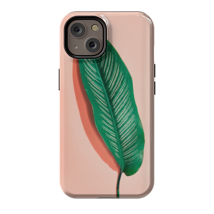 iPhone 14 StrongFit Green leaf  by Winston