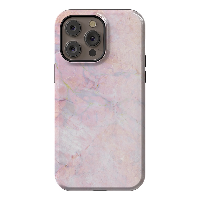 iPhone 14 Pro max StrongFit Soft pink marble by Oana 