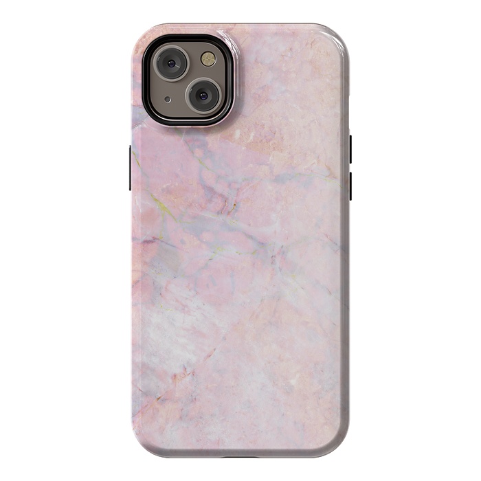 iPhone 14 Plus StrongFit Soft pink marble by Oana 