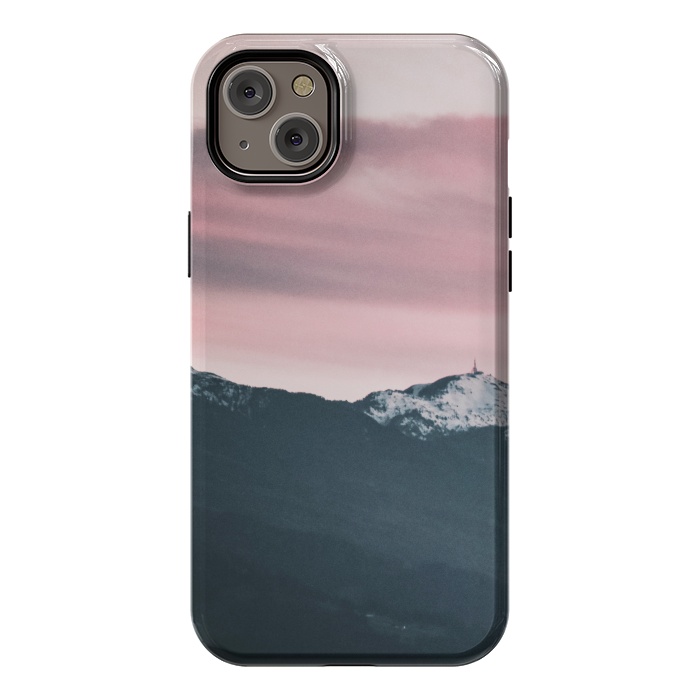 iPhone 14 Plus StrongFit Snow capped mountains by Winston
