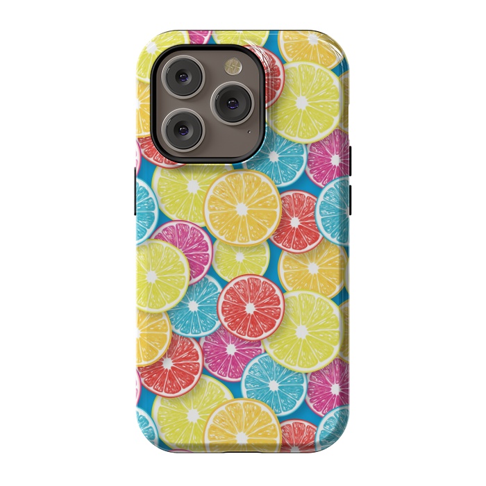 iPhone 14 Pro StrongFit Citrus fruit slices by Katerina Kirilova