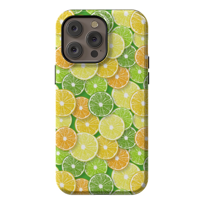 iPhone 14 Pro max StrongFit Citrus fruit slices 2 by Katerina Kirilova
