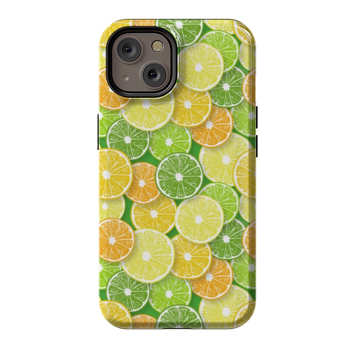 iPhone 14 StrongFit Citrus fruit slices 2 by Katerina Kirilova