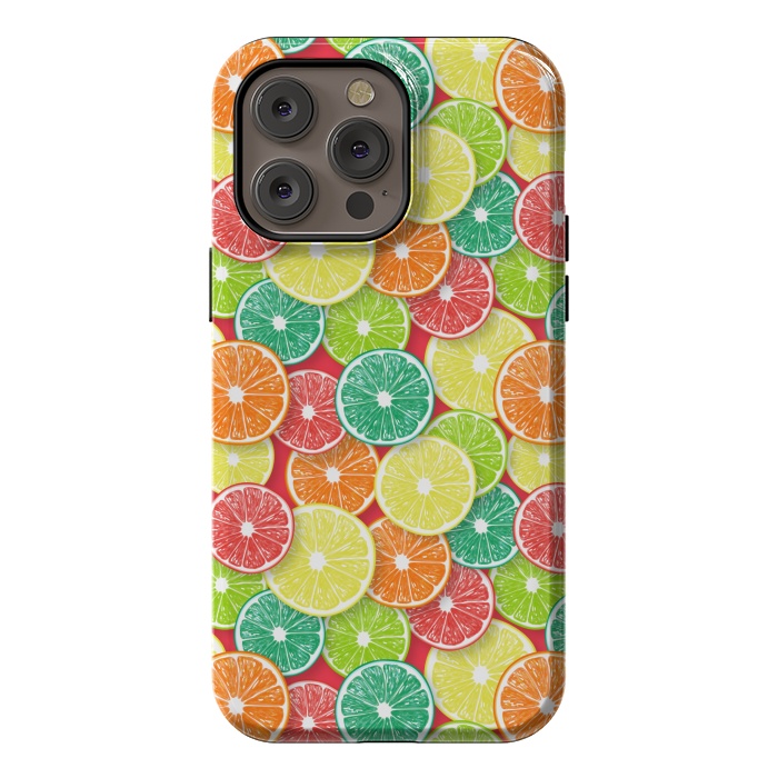 iPhone 14 Pro max StrongFit Citrus fruit slices 3 by Katerina Kirilova