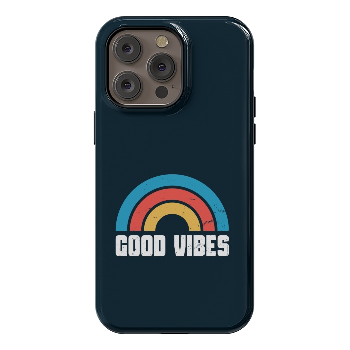 iPhone 14 Pro max StrongFit Good Vibes by TMSarts