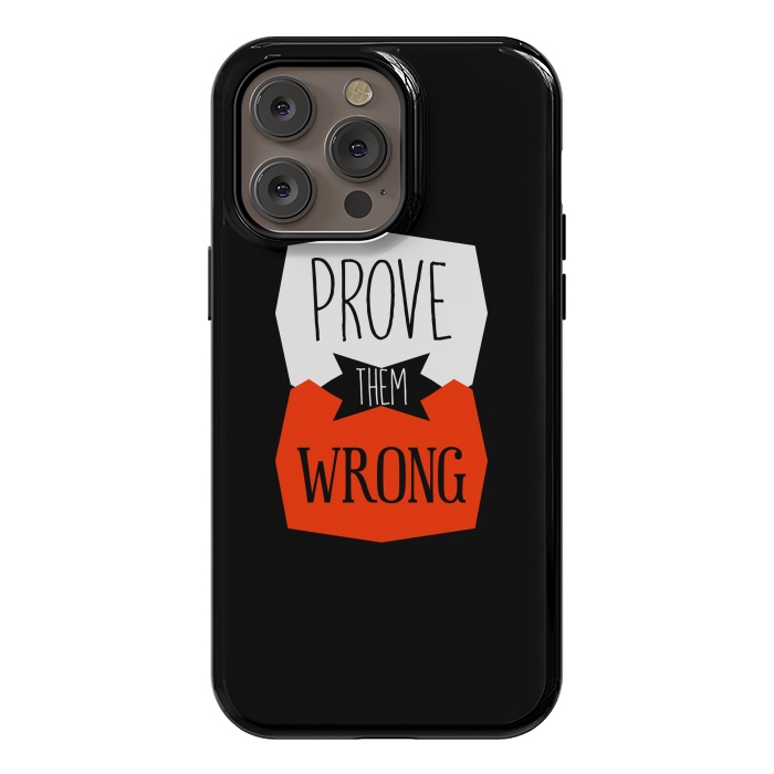 iPhone 14 Pro max StrongFit Prove Them Wrong by TMSarts