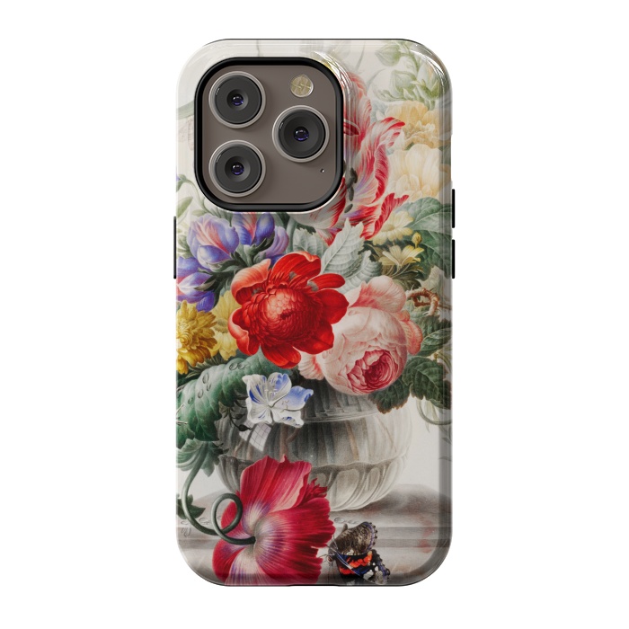iPhone 14 Pro StrongFit Flowers in Vase by Zala Farah