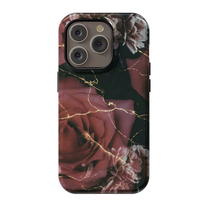 iPhone 14 Pro StrongFit Aesthetic roses by Jms