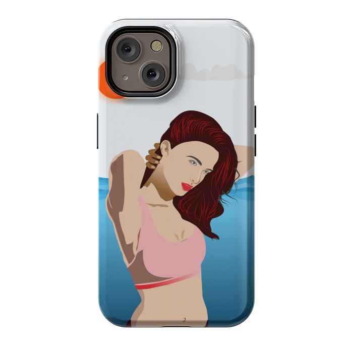 iPhone 14 StrongFit Ocean Bath by Creativeaxle