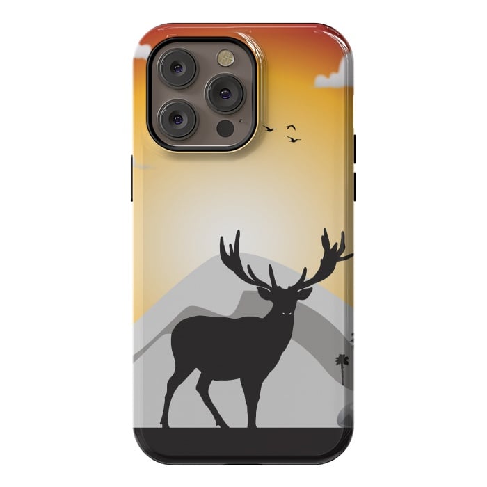 iPhone 14 Pro max StrongFit Morning Forest II by Creativeaxle