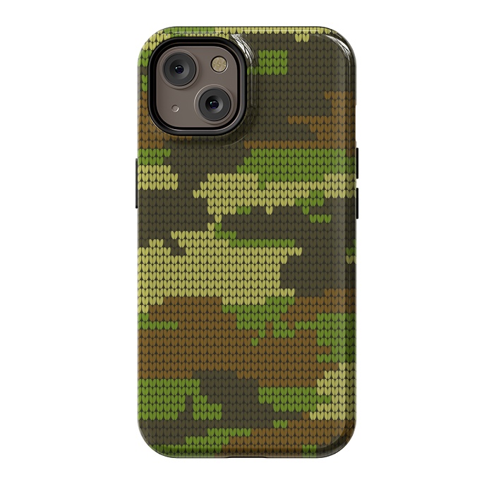 iPhone 14 StrongFit camo hearts by haroulita