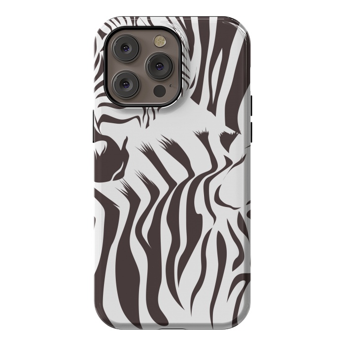 iPhone 14 Pro max StrongFit zebra l by haroulita
