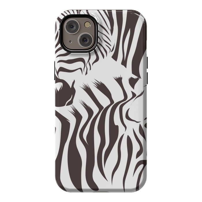 iPhone 14 Plus StrongFit zebra l by haroulita