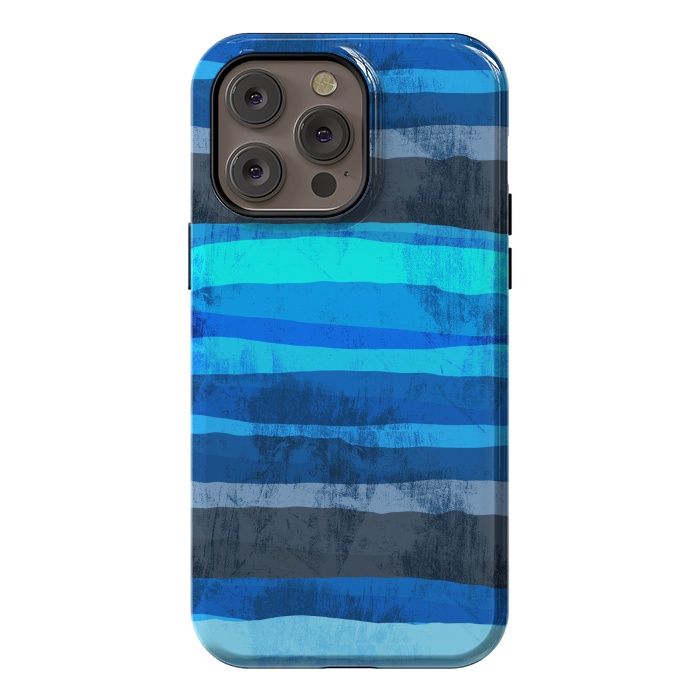 iPhone 14 Pro max StrongFit Ocean lines by Steve Wade (Swade)