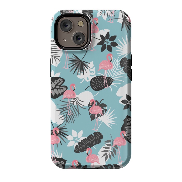 iPhone 14 StrongFit Pink flamingo by Jms
