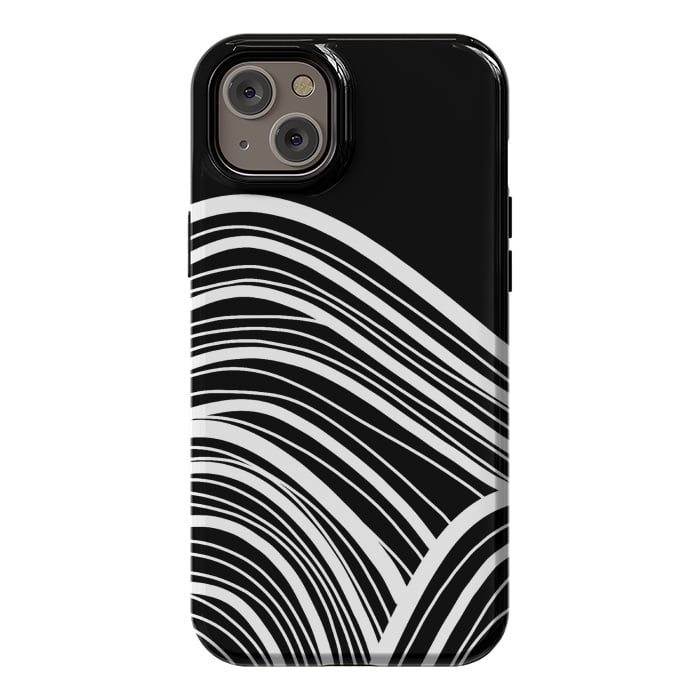 iPhone 14 Plus StrongFit The white waves by Steve Wade (Swade)