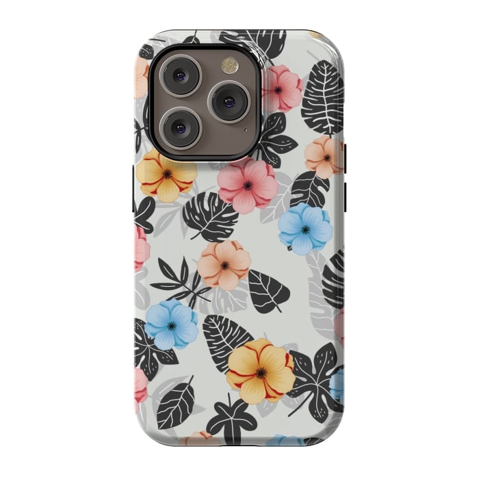 iPhone 14 Pro StrongFit Tropical patterns by Jms