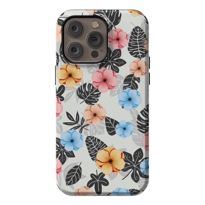 iPhone 14 Pro max StrongFit Tropical patterns by Jms