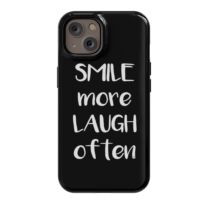 iPhone 14 StrongFit Smile more quote by Martina